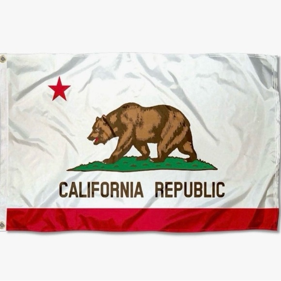 Other - 🆕 State of California Republic Flag 3x5 Bear Flag Cali Bear West Coast